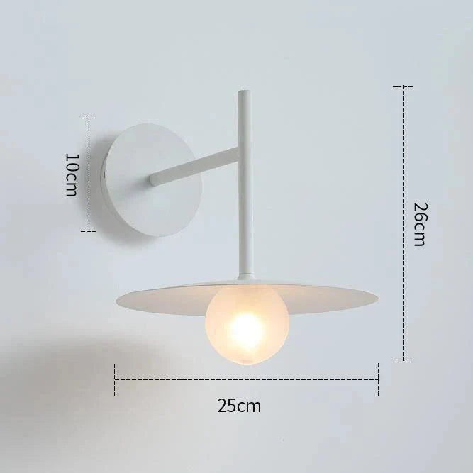 LED Wandleuchte verstellbar, Leselampe Wand schwarz grau weiß
