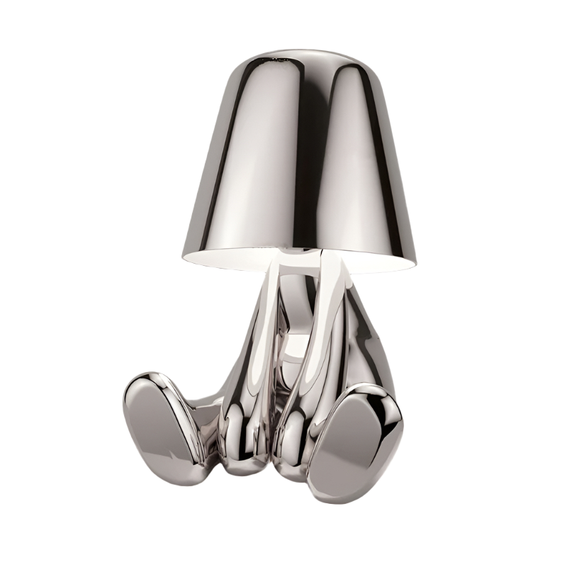 LED Figuren Tischlampe, Kabellos, Touch dimmbar, Modernes Design