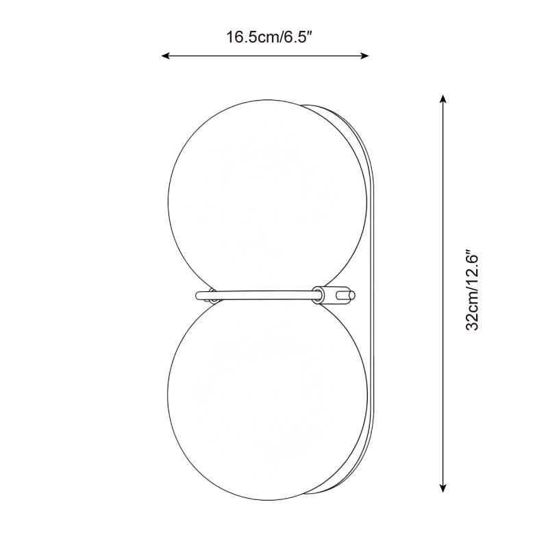 LED Wandleuchte Modern, Wellen Design Warmweiß Dimmbar