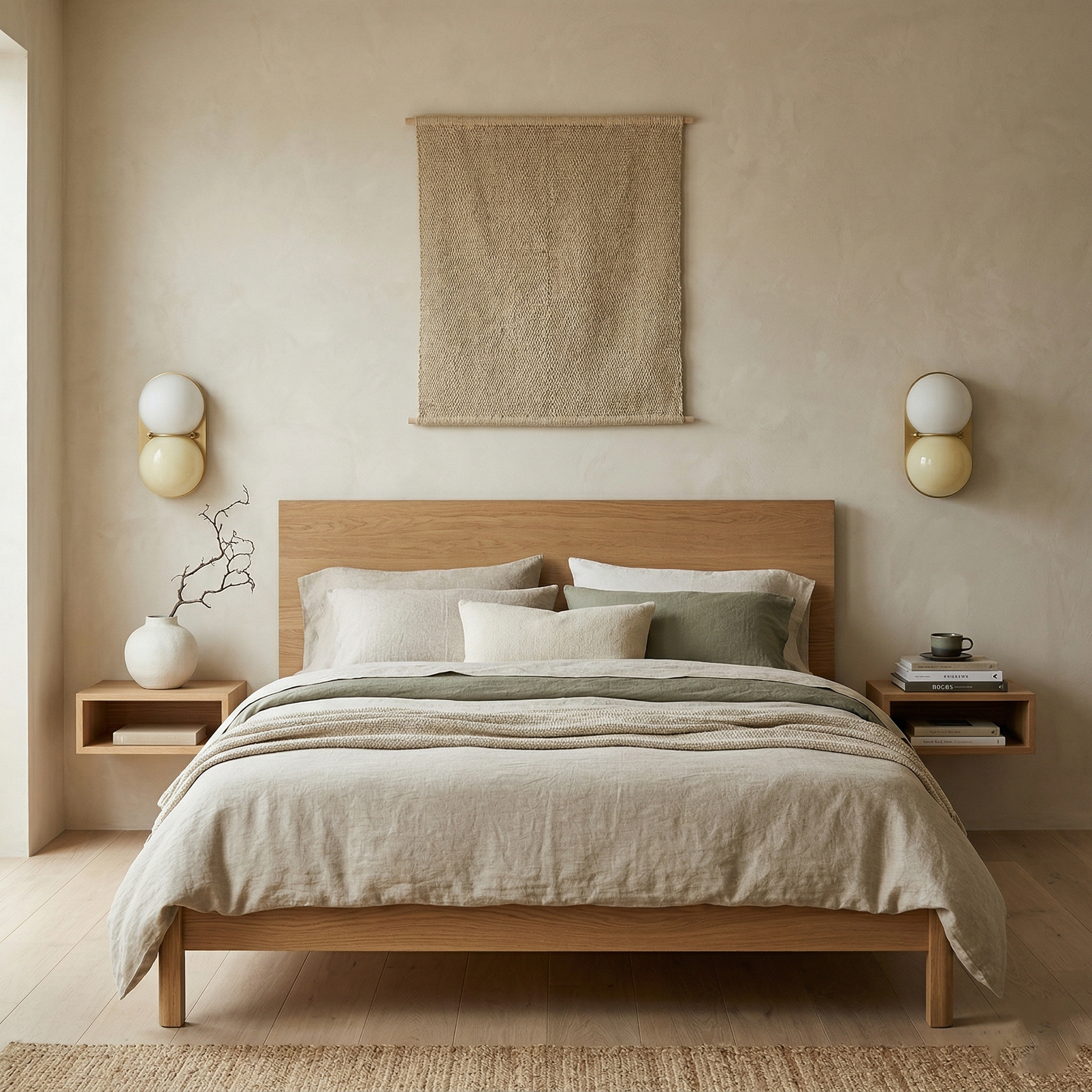 LED Wandleuchte Modern, Wellen Design Warmweiß Dimmbar