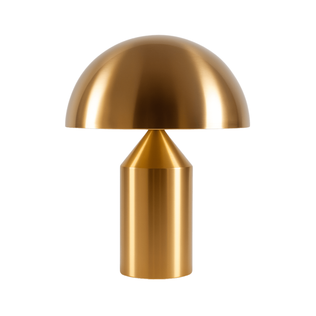 Pilz Tischlampe LED kabellos dimmbar, 3 Lichtfarben