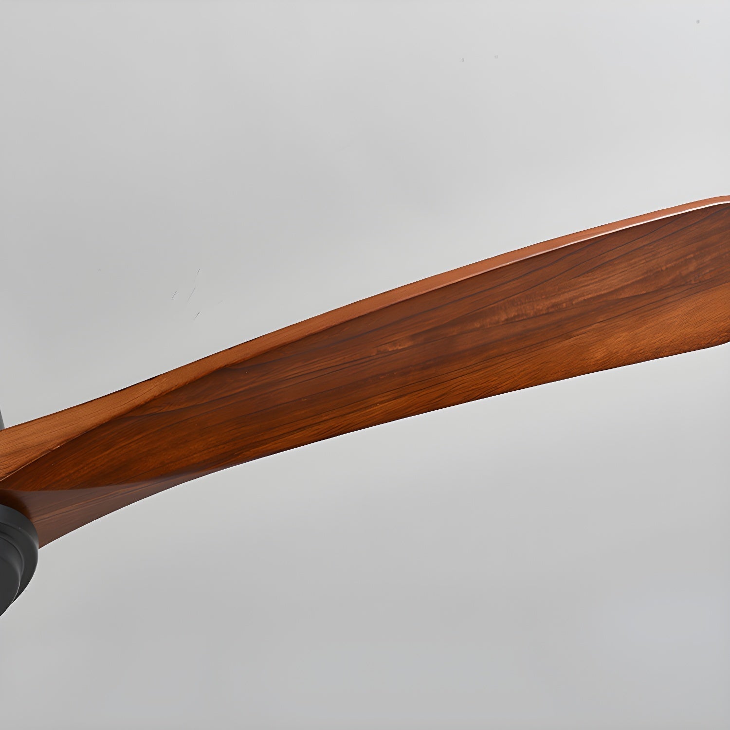Deckenventilator mit Licht Leise Holz, LED Ventilator DC Motor 106–132 cm