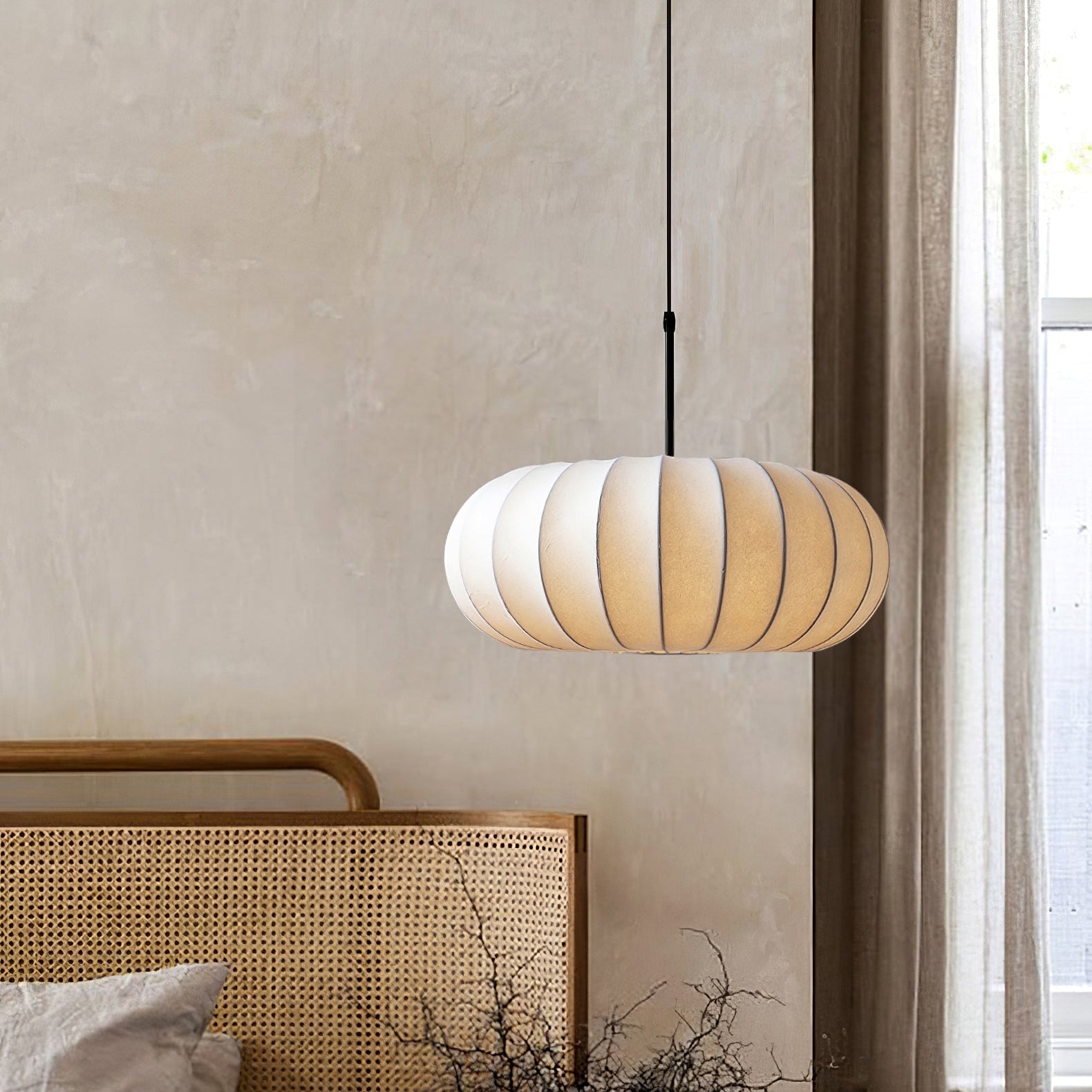 Plug In Pendelleuchte, Vintage Design Dimmbar mit Stecker