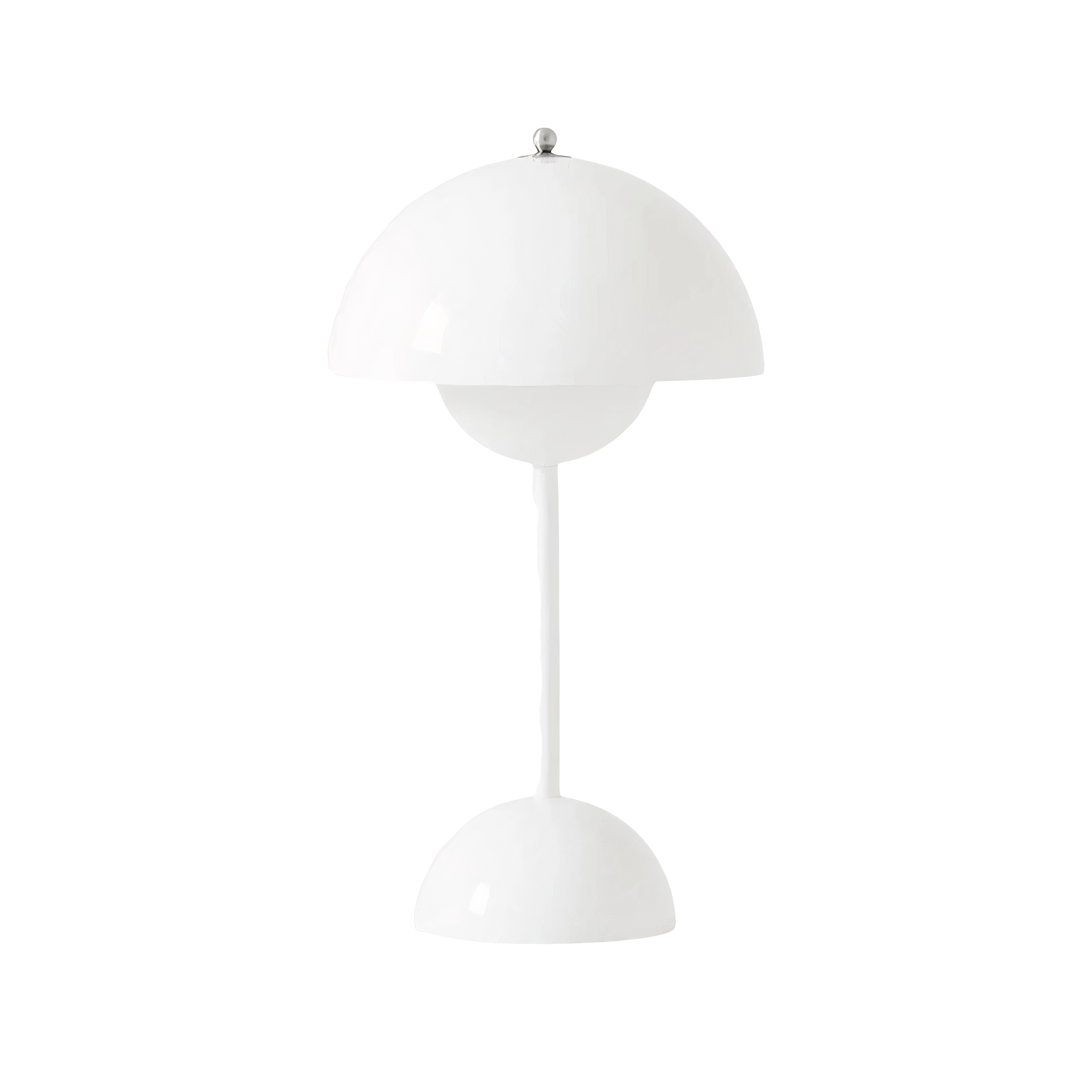 Skandinavische LED Tischlampe Metall – Dimmbar & Kabellos, Modernes Design