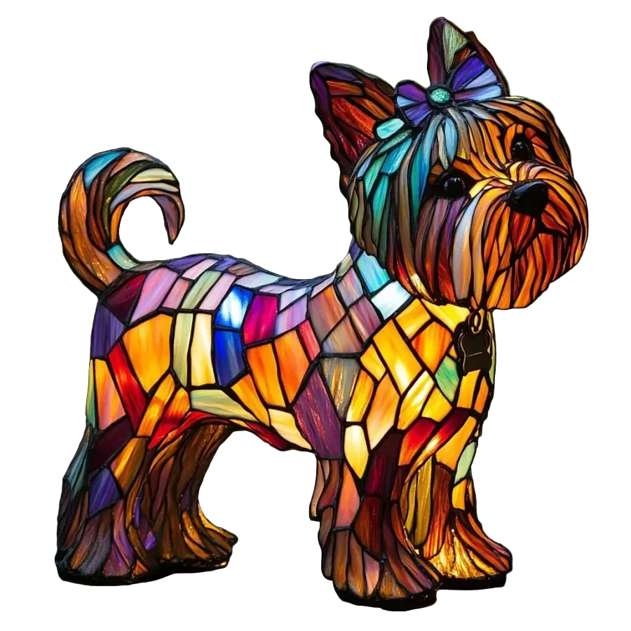 Hund Lampe LED, Deko Nachtlicht Hund