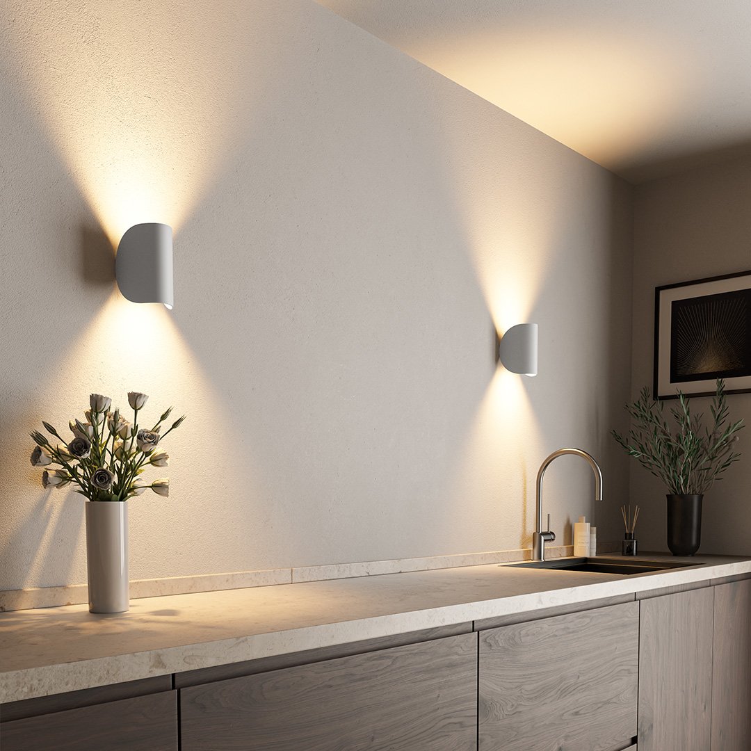 LED Wandleuchte Up Down verstellbar, Moderne Wandlampe