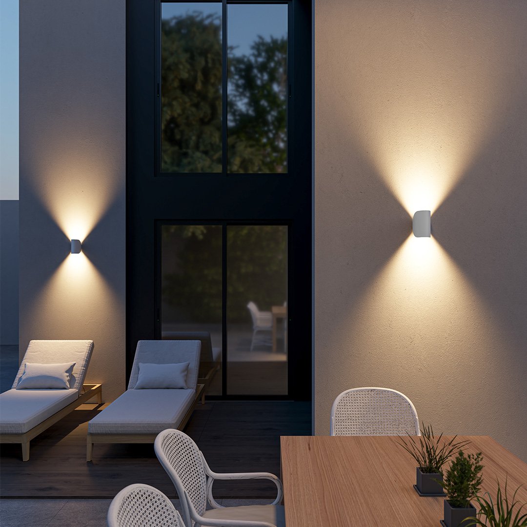 LED Wandleuchte Up Down verstellbar, Moderne Wandlampe