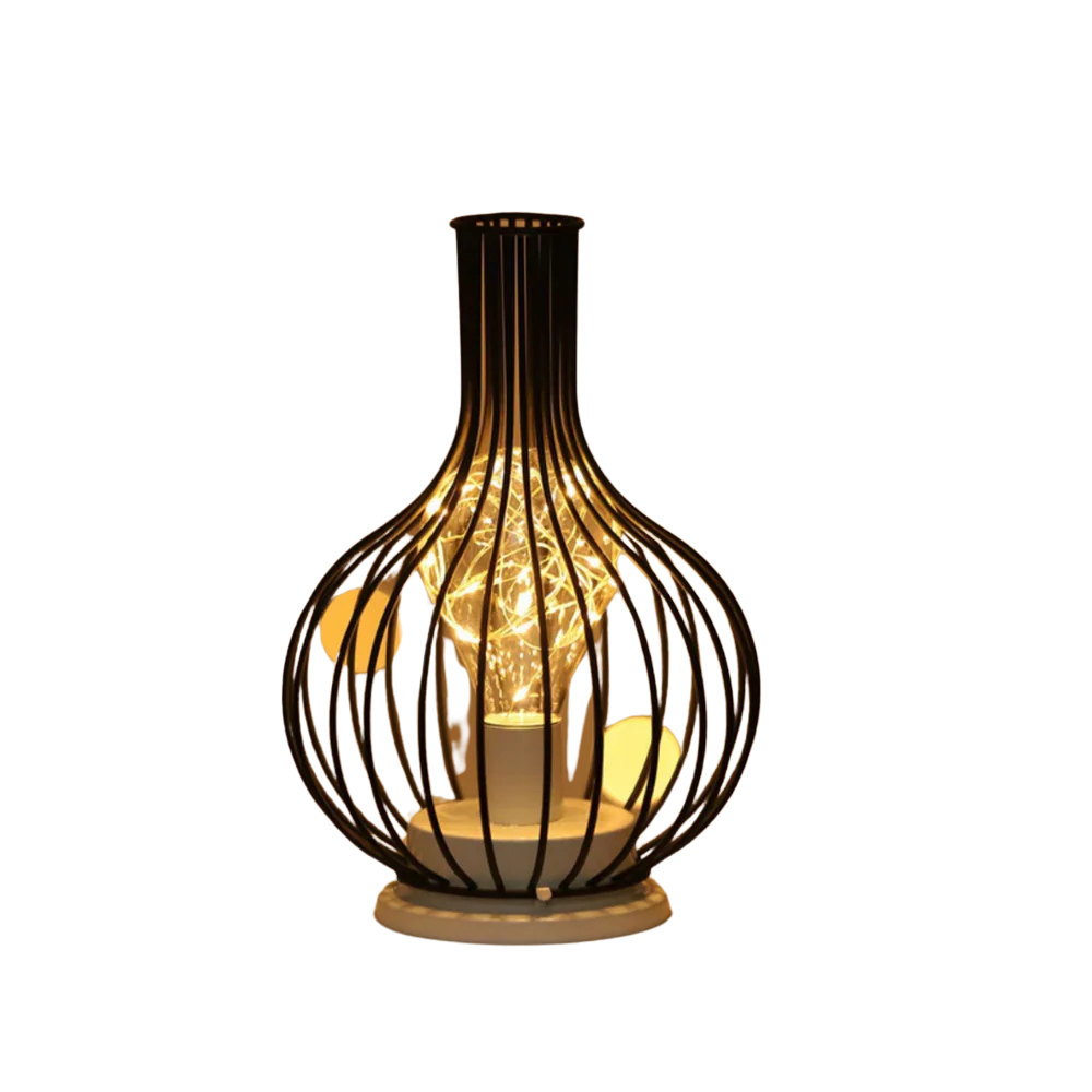 Kabellose LED Tischlampe batteriebetrieben, Dimmbar, Skandinavisches Design