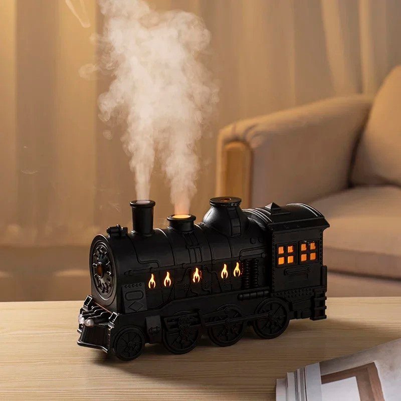 Luftbefeuchter Dampflok, LED Aroma Diffuser USB