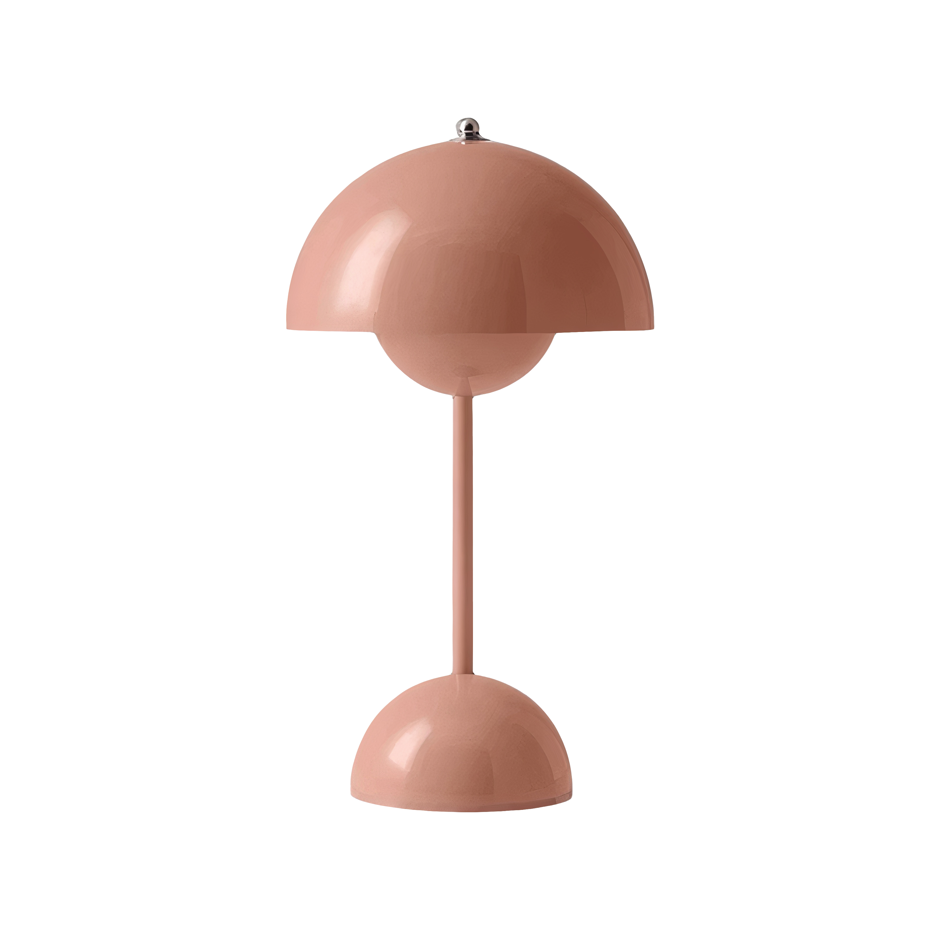 Skandinavische LED Tischlampe Metall – Dimmbar & Kabellos, Modernes Design