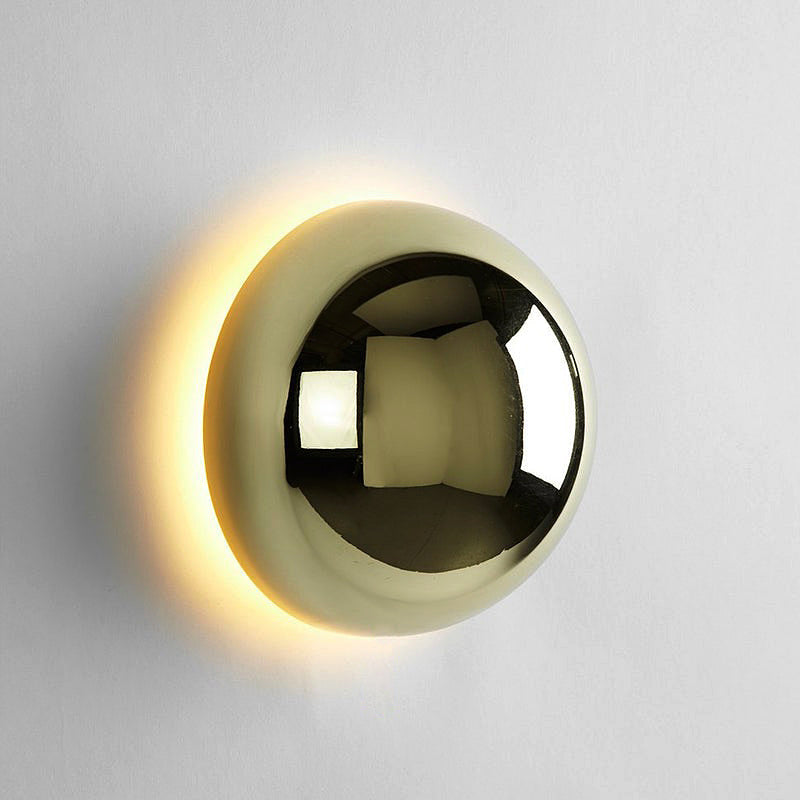 LED Wandleuchte indirekt Chrom, Wandlampe modern