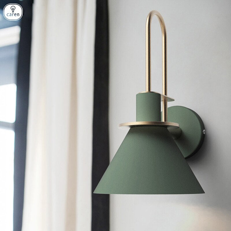 Moderne LED Wandleuchte Metall, Minimalistisches Design