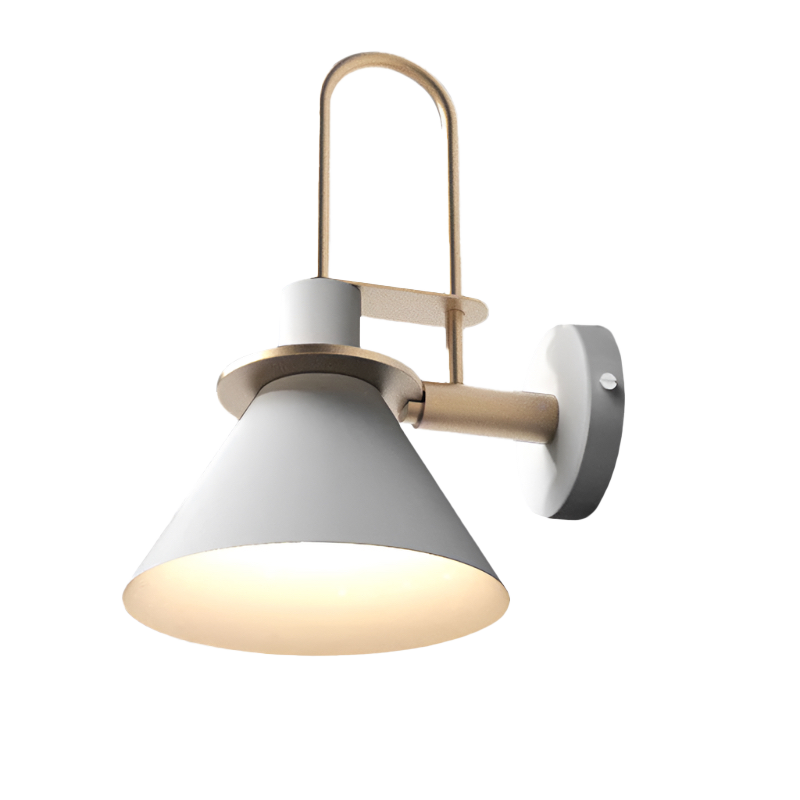 Moderne LED Wandleuchte Metall, Minimalistisches Design