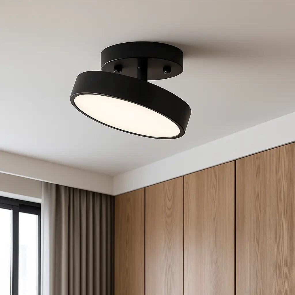 LED Deckenstrahler Aufbaustrahler, Modern Schwarz Gold G9 15/20/30 cm