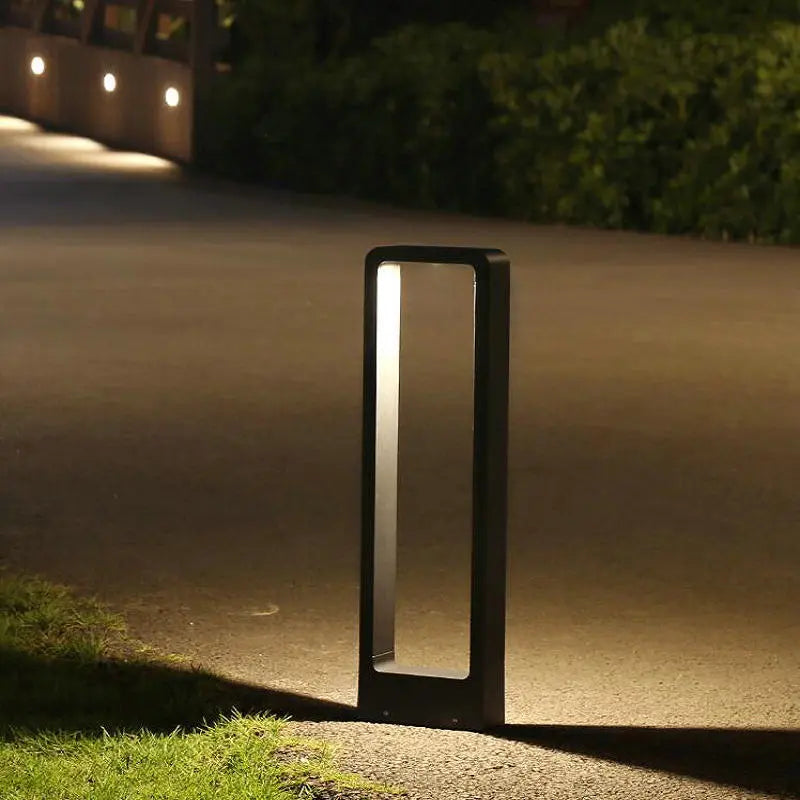 LED Wegeleuchte Garten Schwarz IP68, Außenleuchte Stehend 30/60/80 cm