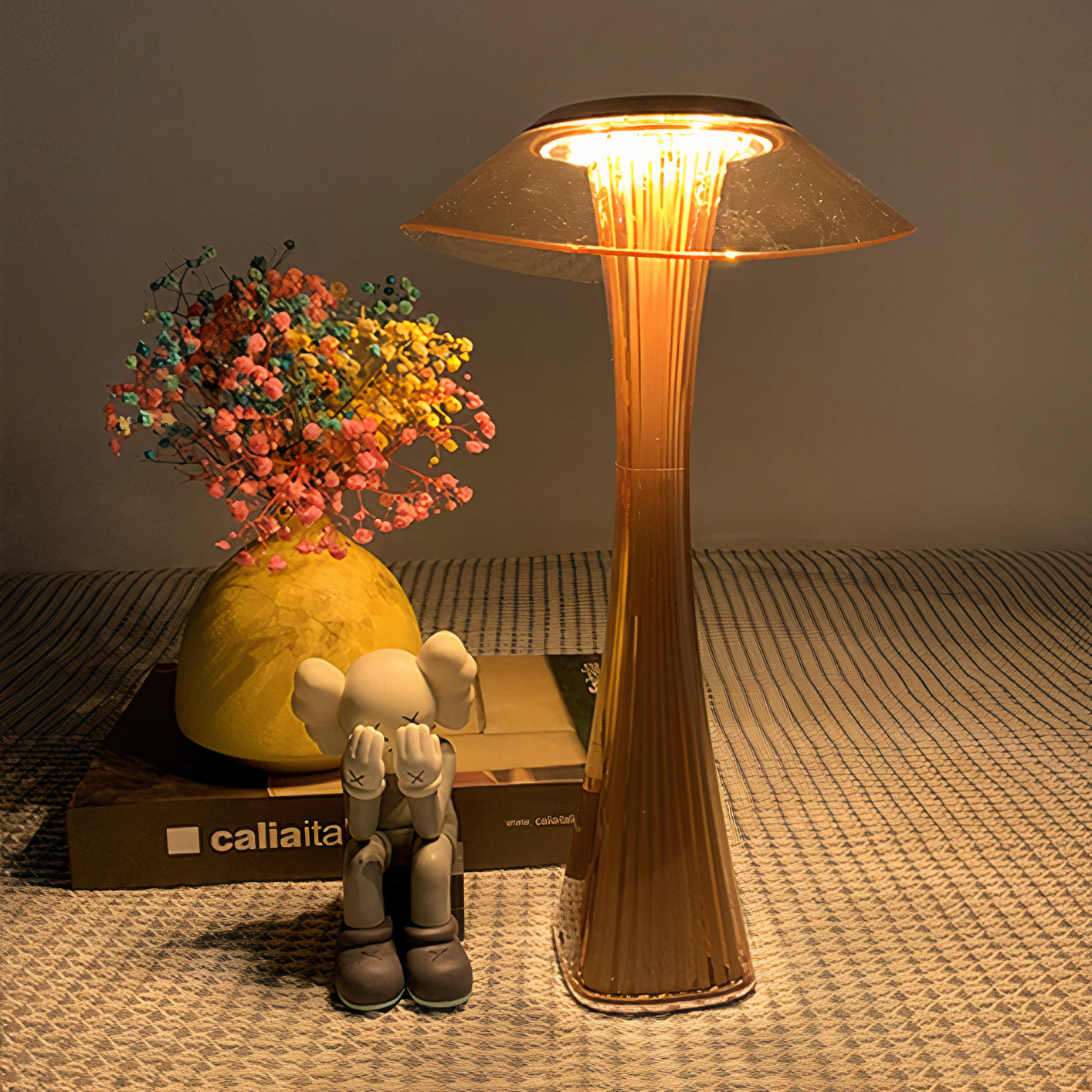 Kabellose LED Tischlampe, Touch dimmbar & 3 Lichtfarben