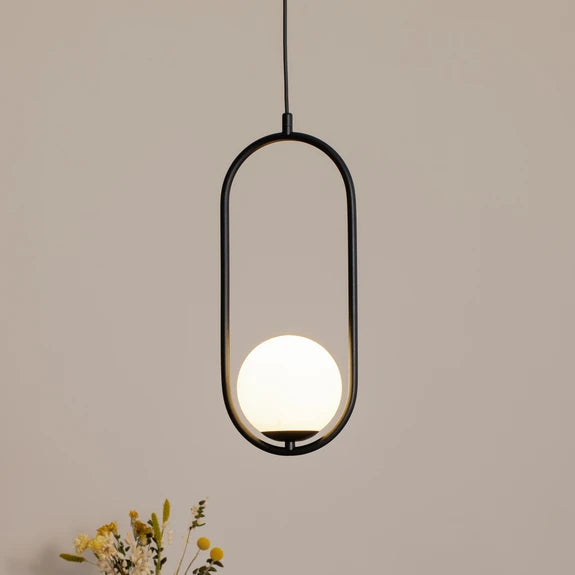 Pendelleuchte Glas Gold, Modernes skandinavisches Design, E14