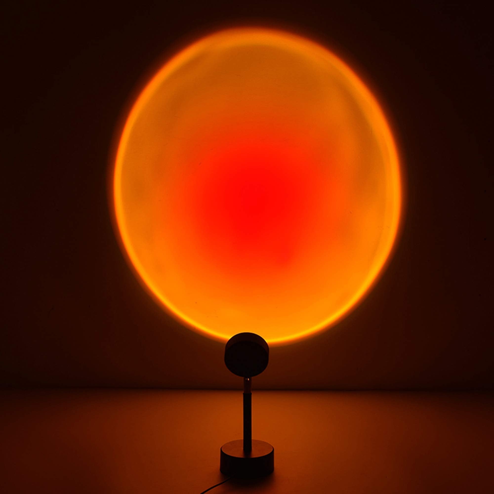 Sunset Lampe LED, 180° Projektor, Dimmbar, USB