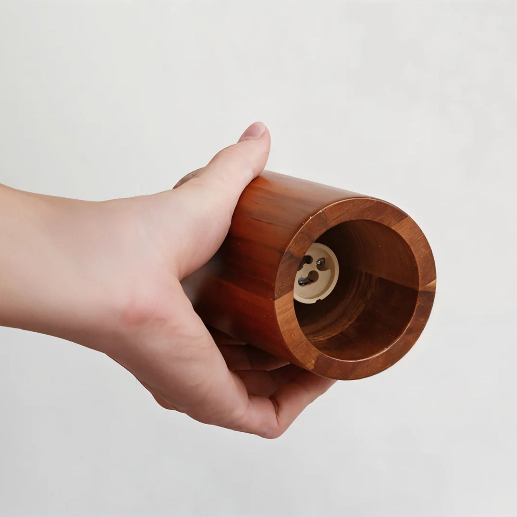 Kleine Holz Pendelleuchte, Moderne Hängelampe GU10