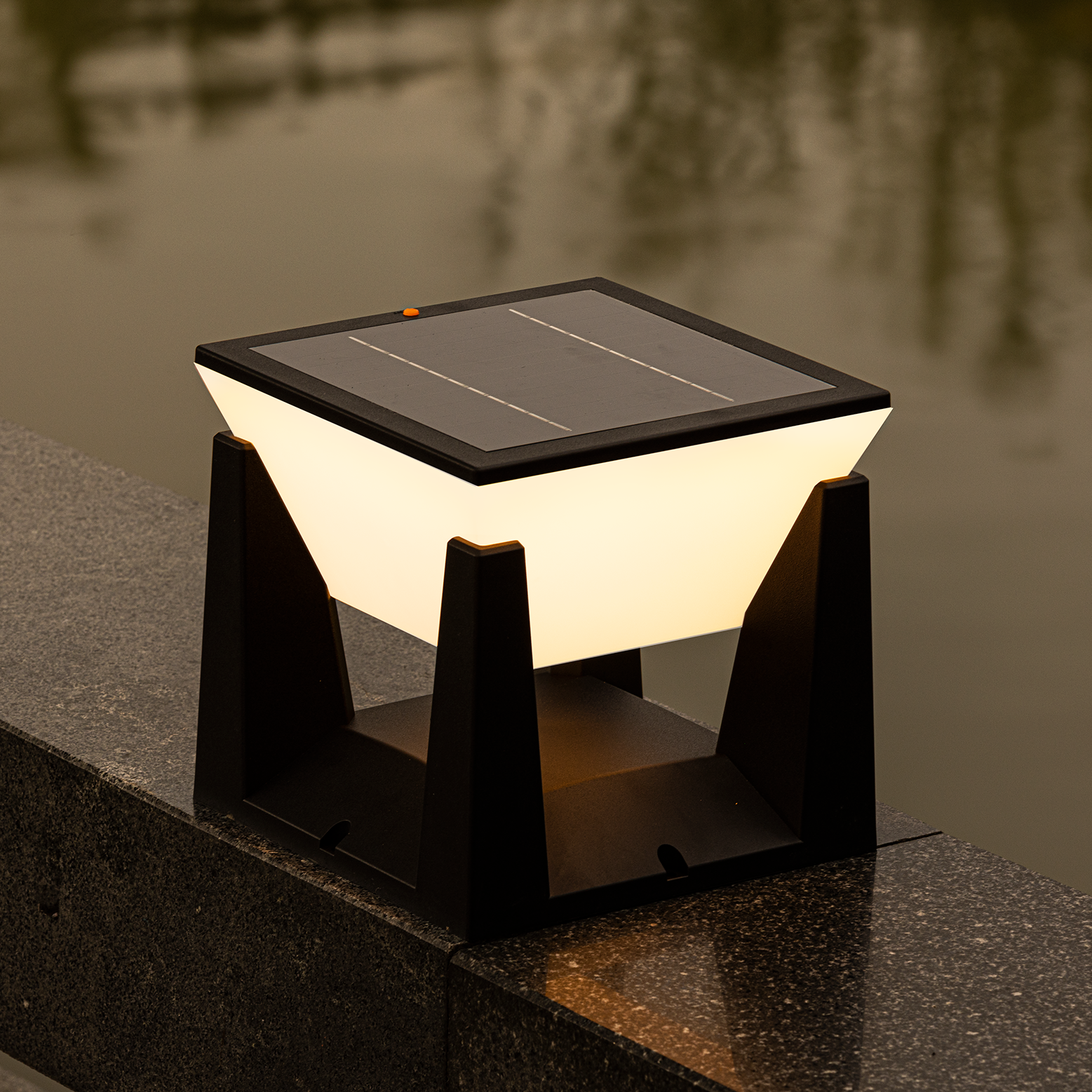 Solarleuchte Garten, LED, Warmweiß, Automatisch, Wasserdicht