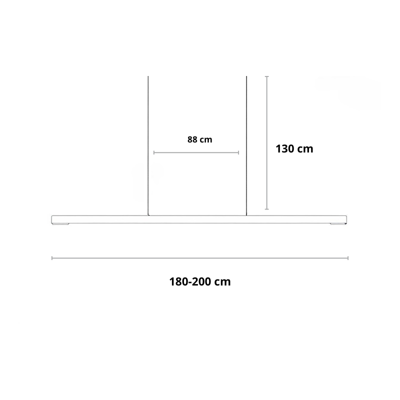 LED Hängelampe Esstisch Holzoptik, Lineare Pendelleuchte Dimmbar 120/150/180 cm