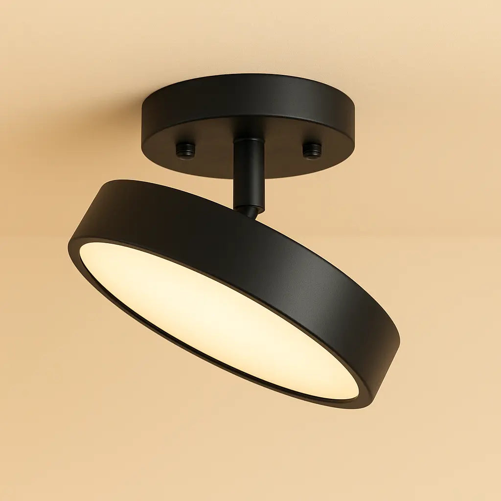 LED Deckenstrahler Aufbaustrahler, Modern Schwarz Gold G9 15/20/30 cm