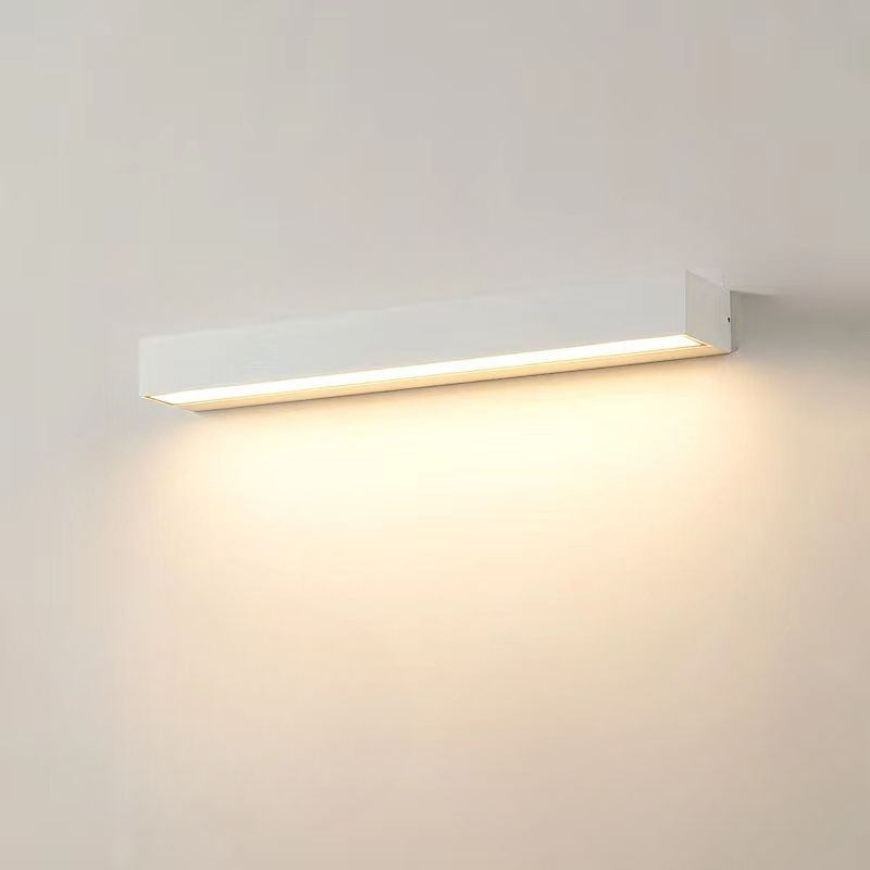 LED Wandleuchte schmal IP44, Moderne Wandlampe linear