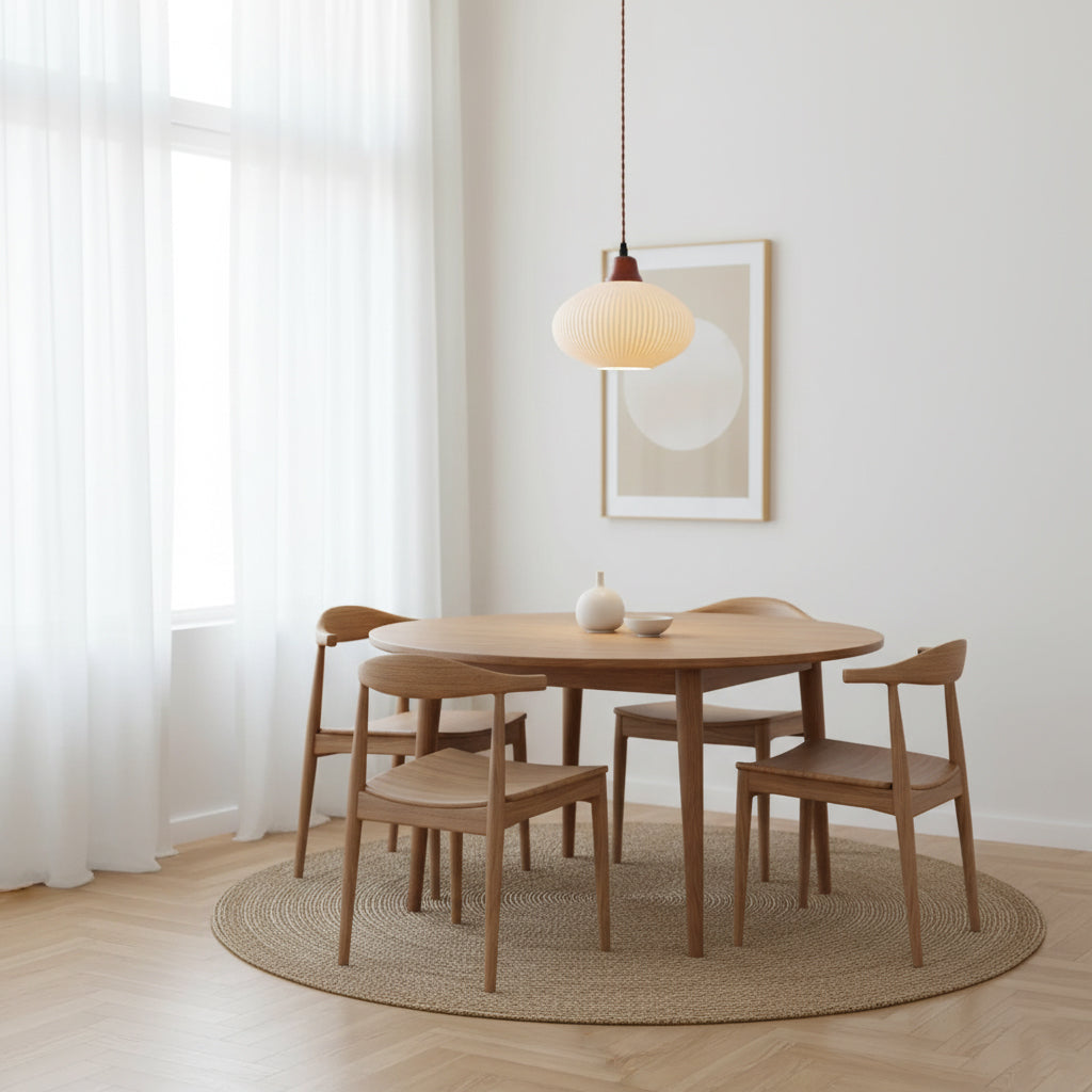 Keramik Pendelleuchte, Handgefertigtes Design Dimmbar E27