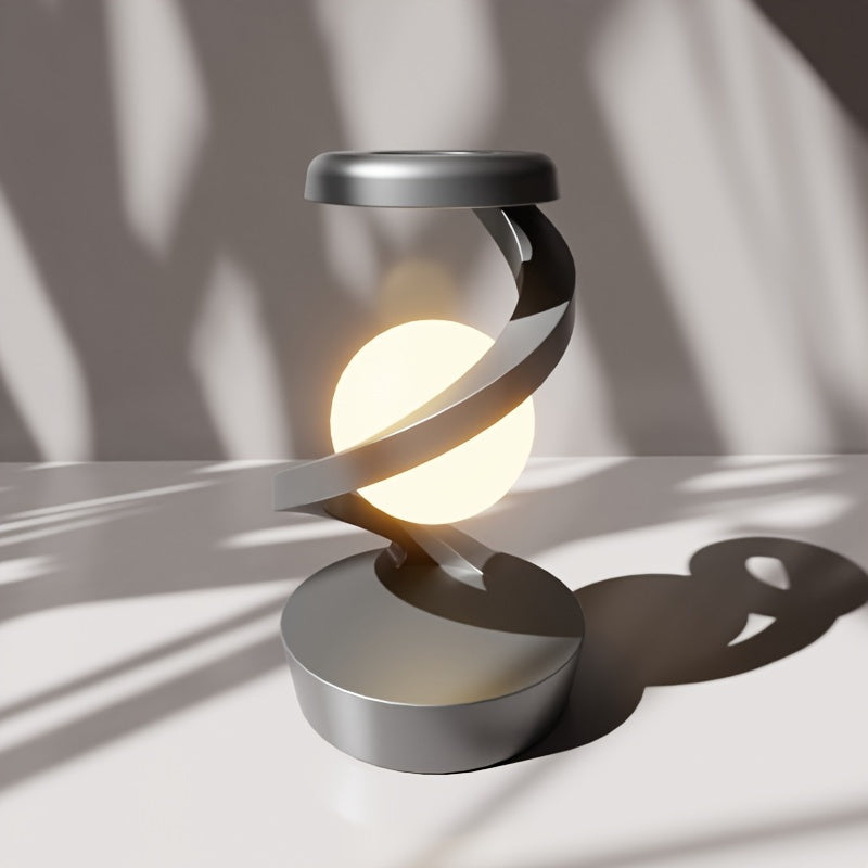 LED RGB Tischlampe, Gestensteuerung, Wireless Charging, Dimmbar