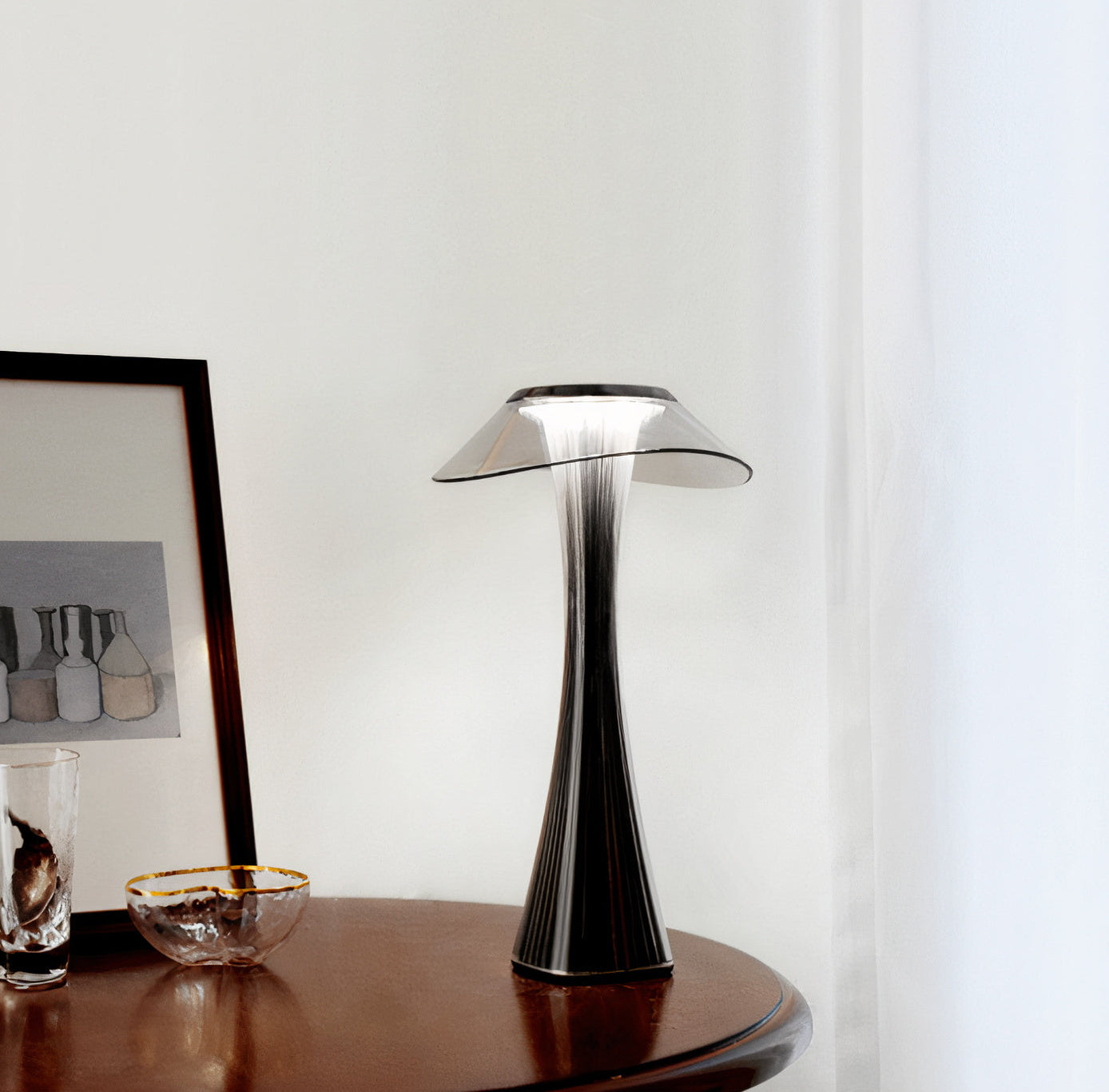 Kabellose LED Tischlampe, Touch dimmbar & 3 Lichtfarben