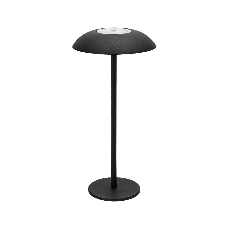 Kabellose LED Tischlampe Metall, Akku, Touch dimmbar, USB-C