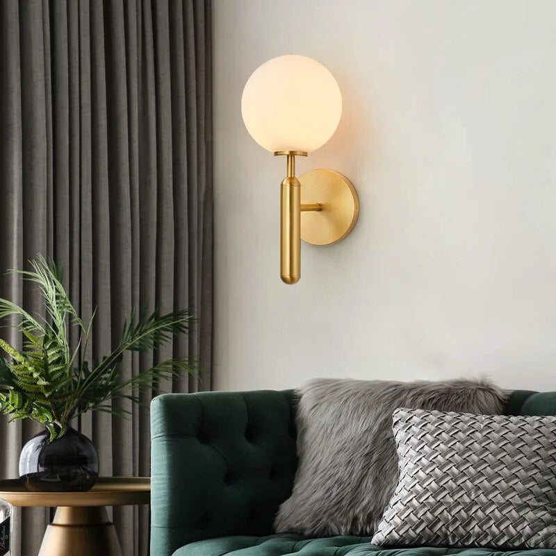 LED Wandleuchte Metall, Moderne Wandlampe