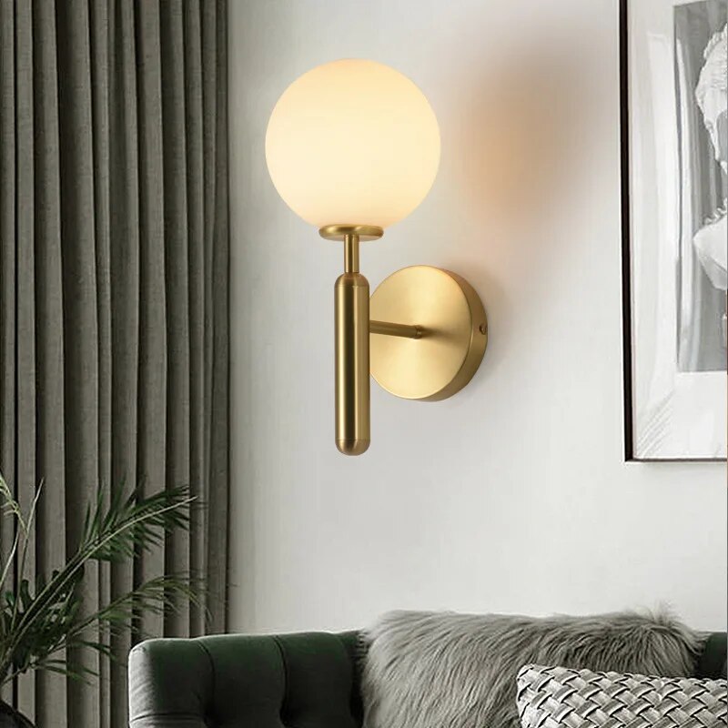 LED Wandleuchte Metall, Moderne Wandlampe