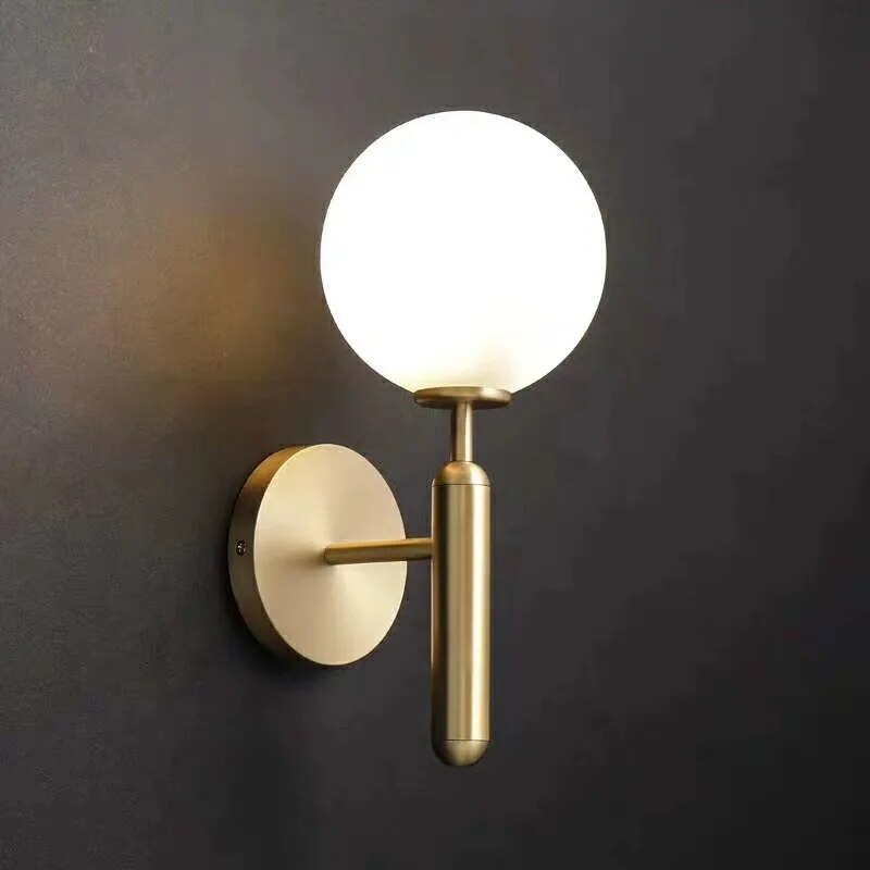 LED Wandleuchte Metall, Moderne Wandlampe