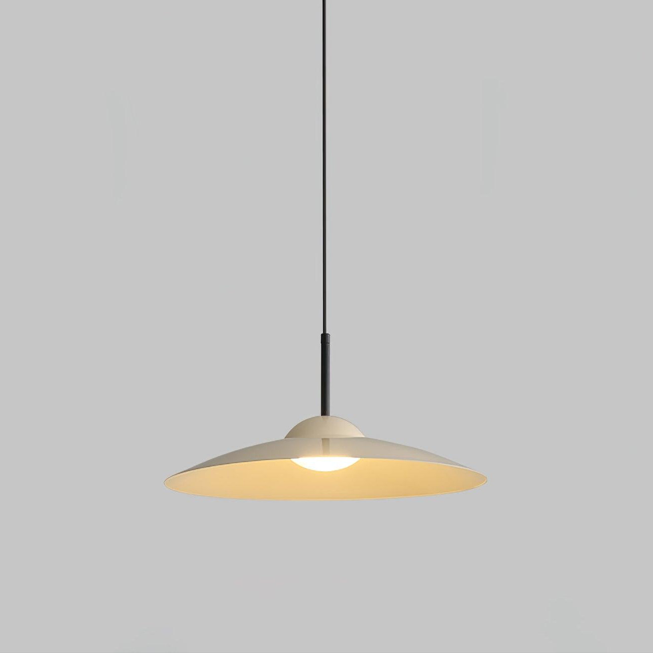 LED Pendelleuchte rund Holzoptik, Moderne höhenverstellbare Hängelampe