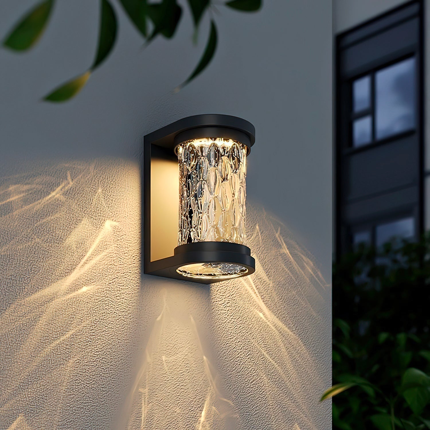 Außenwandleuchte Modern, Wetterfestes Design LED Dimmbar