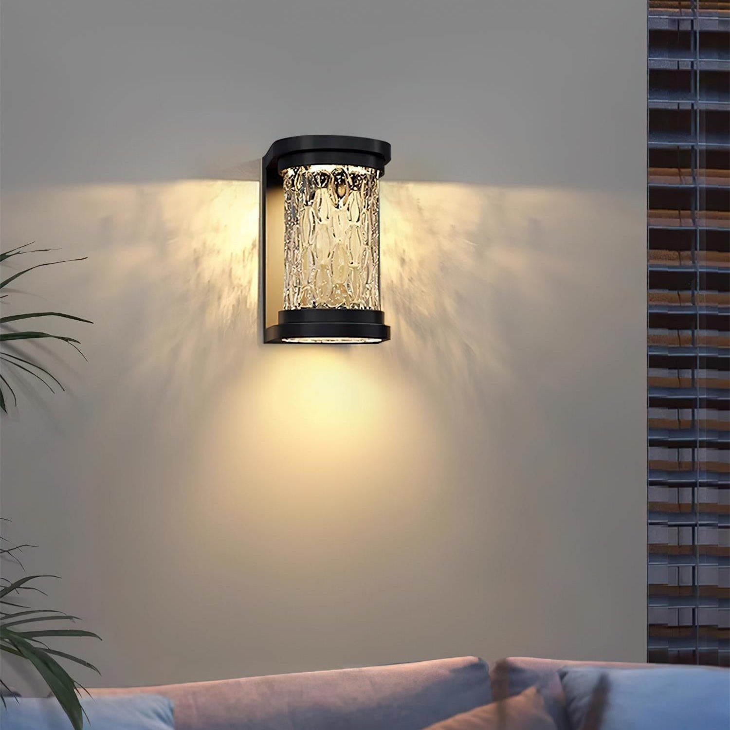 Außenwandleuchte Modern, Wetterfestes Design LED Dimmbar
