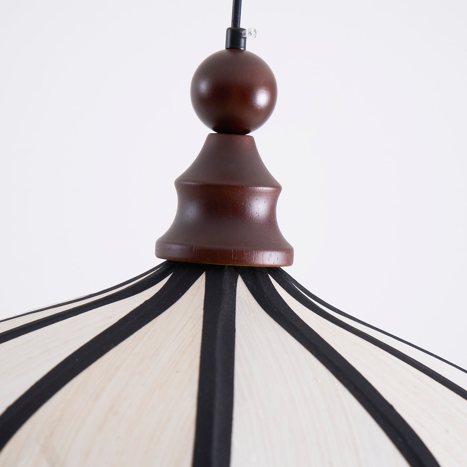 Rattan Pendelleuchte, Geflochtene Hängeleuchte Natur Holz