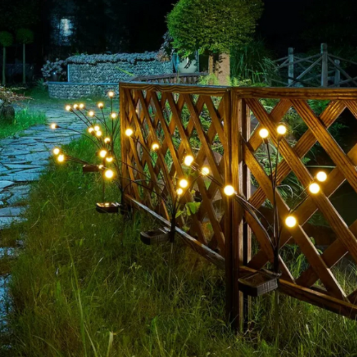 Solarleuchte Garten Firefly, LED Außenleuchte Glühwürmchen