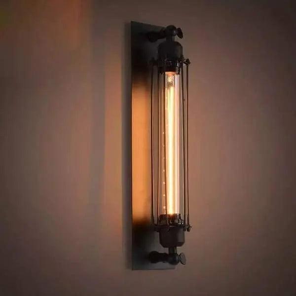 LED Wandleuchte Up Down, Industrial Wandlampe schmal