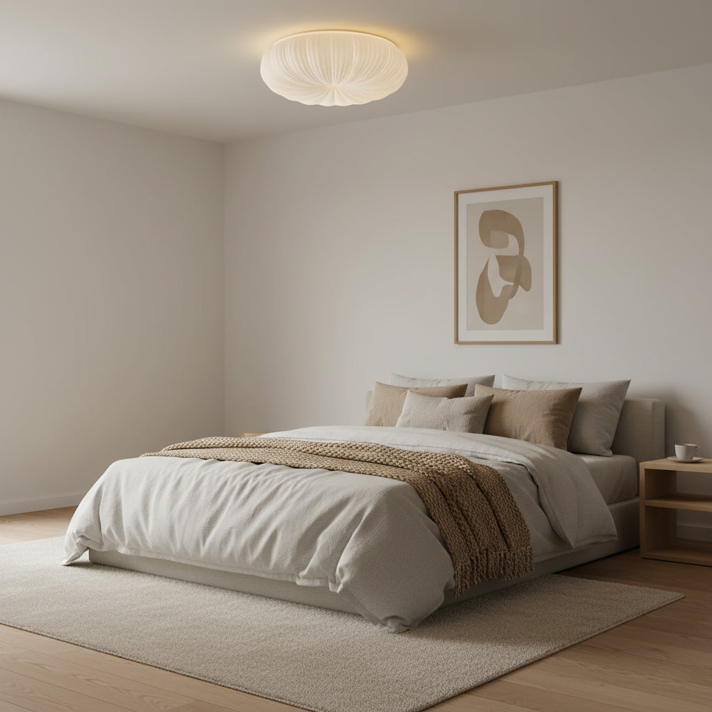 LED Deckenleuchte Flach Rund, Deckenlampe Modern 45/55 cm Dimmbar