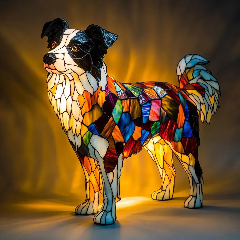Hund Lampe LED, Deko Nachtlicht Hund