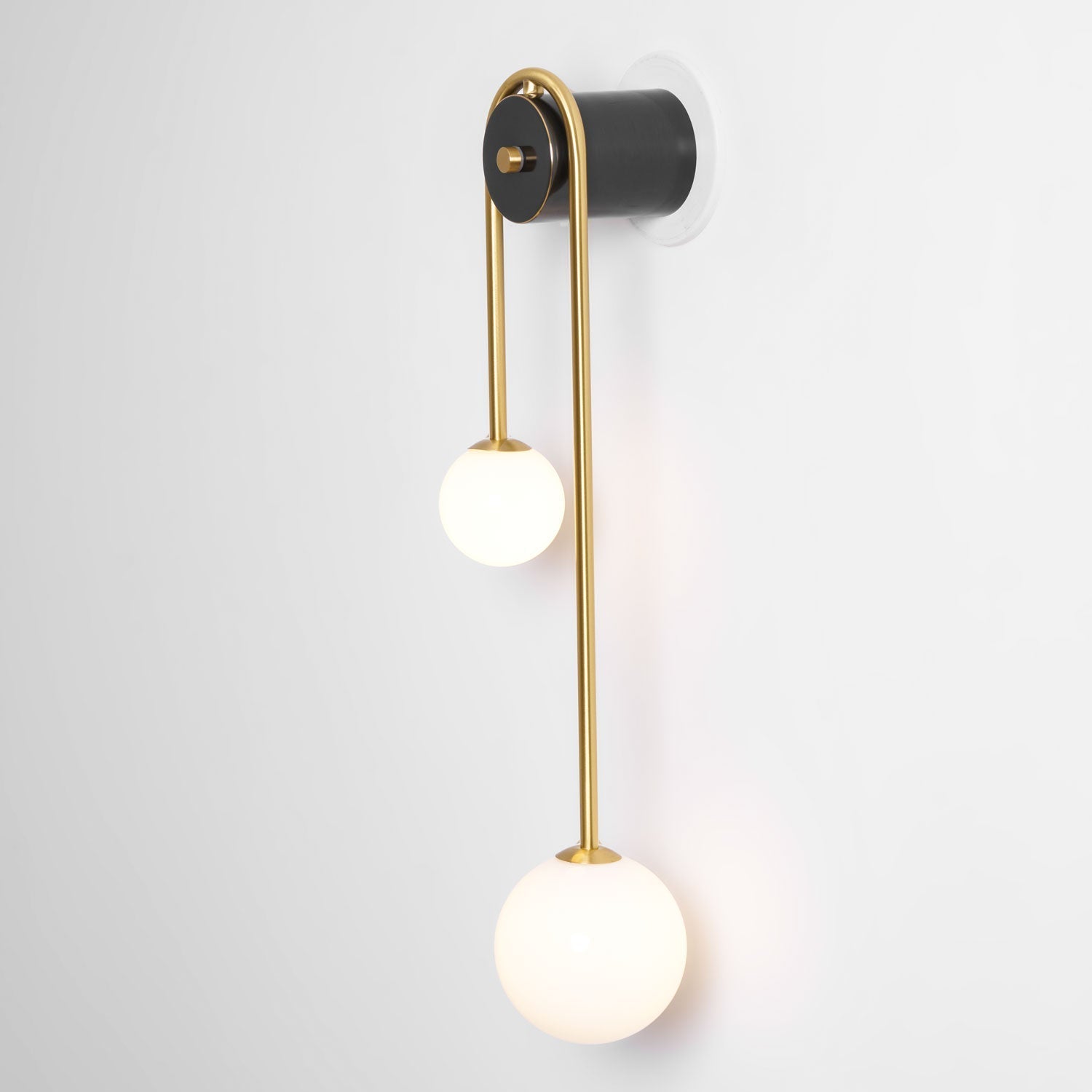 Moderne nordische goldene Wandleuchten