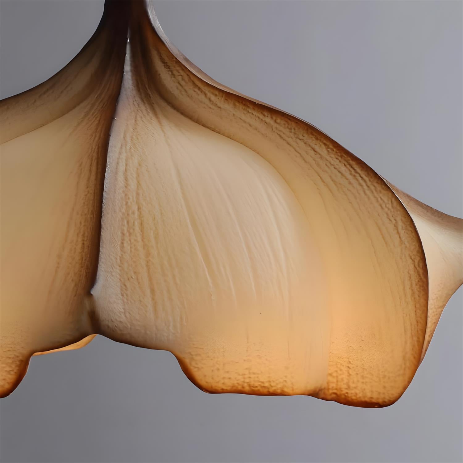 Blumenform Pendelleuchte PETG, Organisches Design, Dimmbar Warmweiß