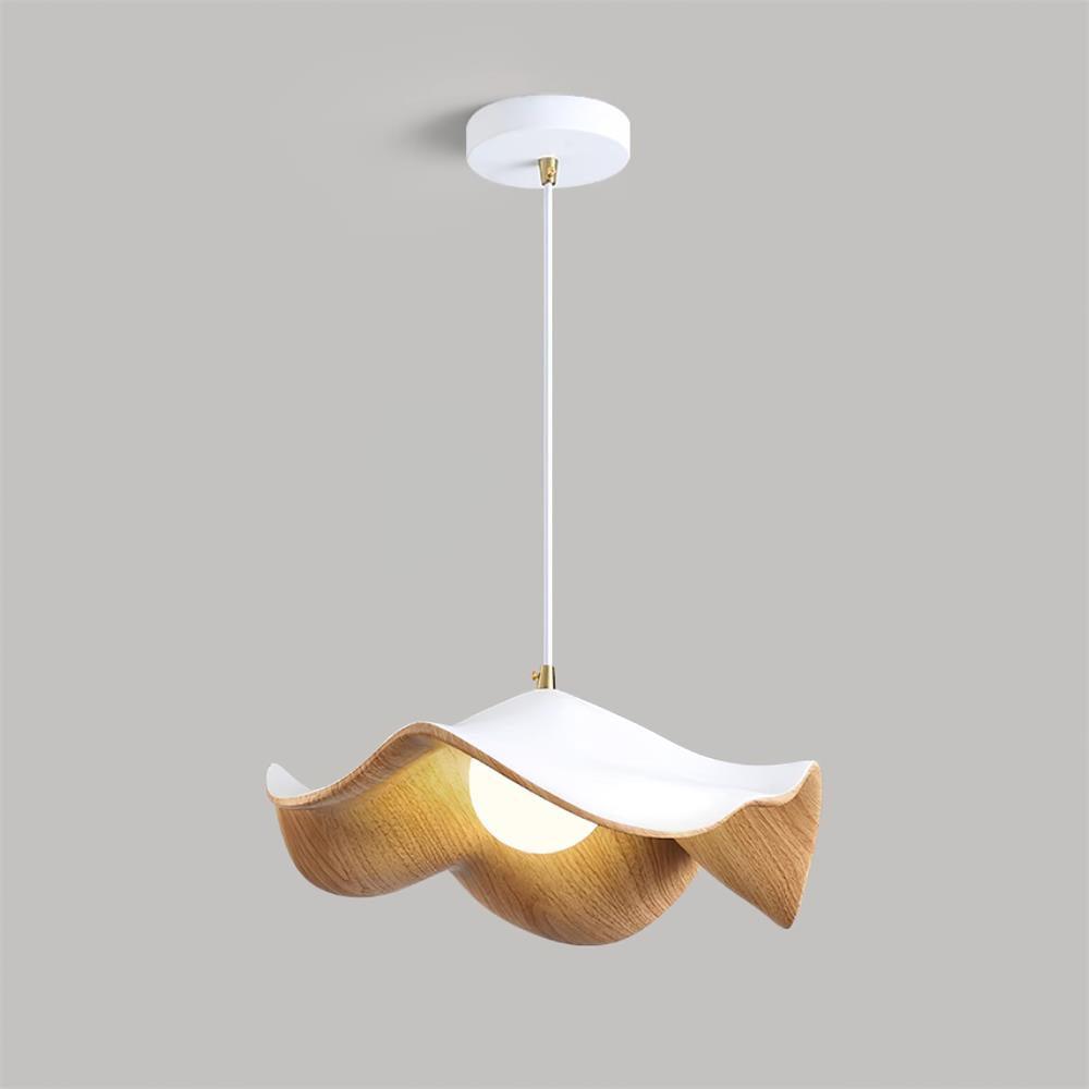 Flache Pendelleuchte rund, LED Hängeleuchte modern