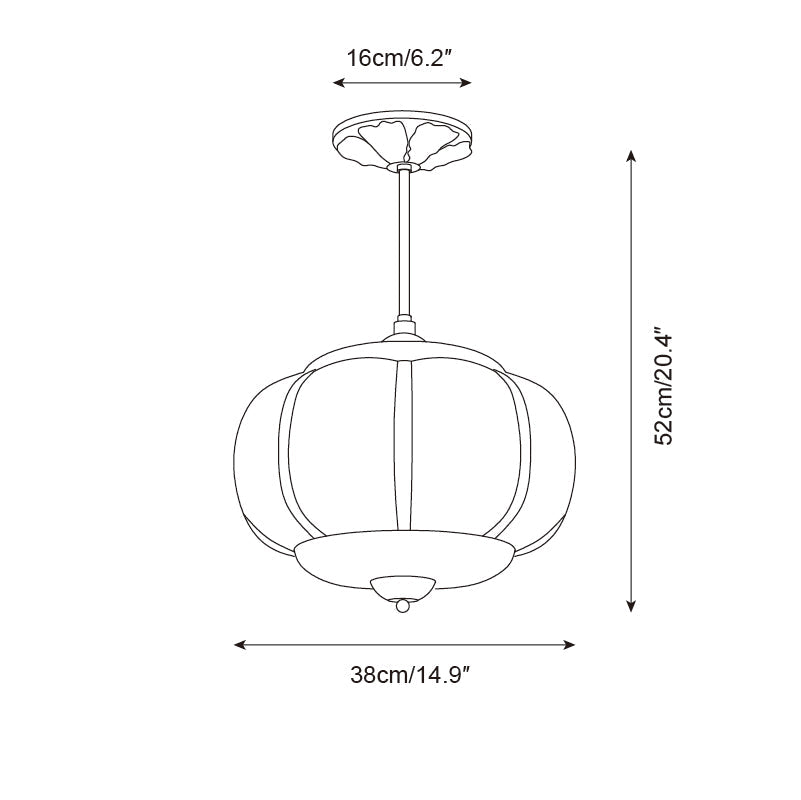 Deckenleuchte Glas Wellenform Grün, Design Deckenlampe Messing Ø38 cm