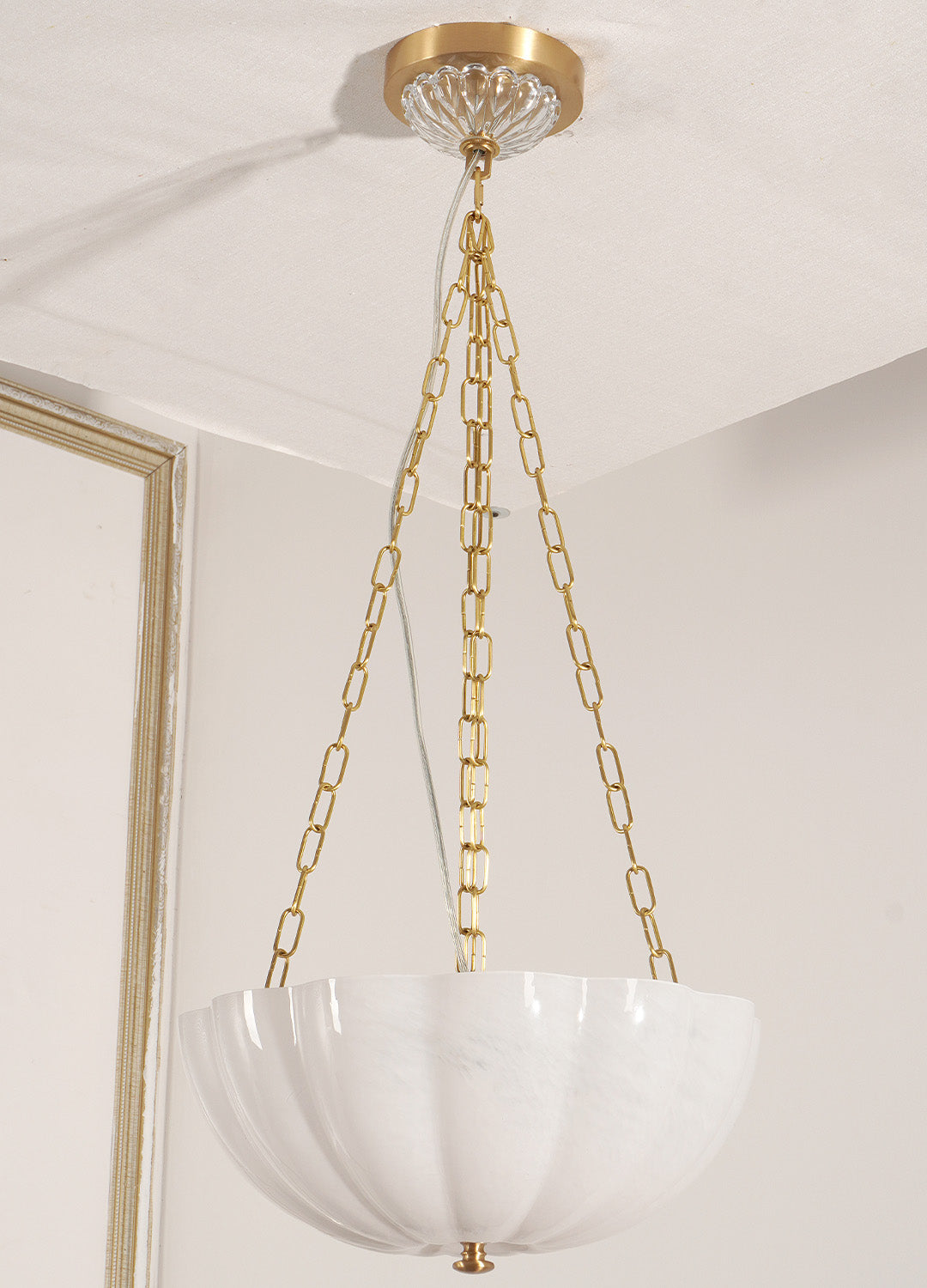Glas Kronleuchter Blütendesign, Modernes Design E14