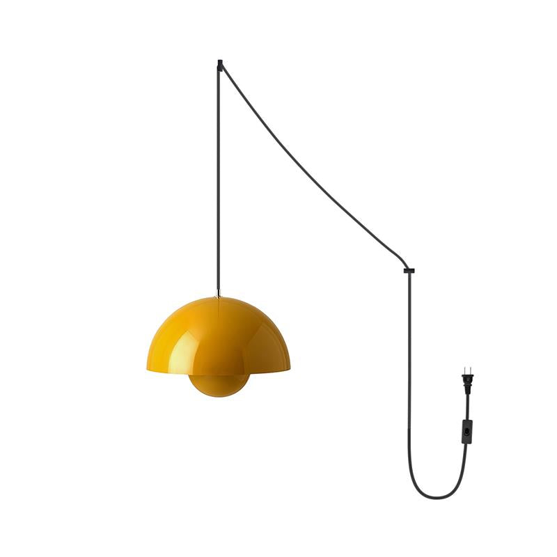 Plug In Pendelleuchte, Flowerpot Design Dimmbar mit Stecker