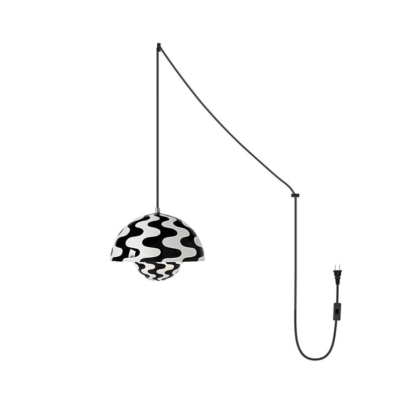 Plug In Pendelleuchte, Flowerpot Design Dimmbar mit Stecker