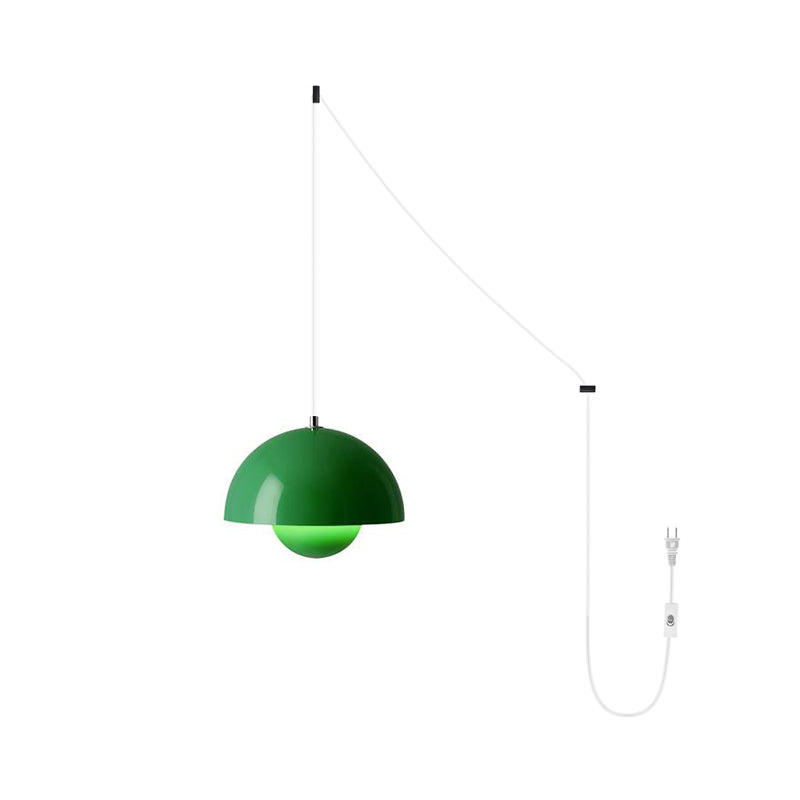 Plug In Pendelleuchte, Flowerpot Design Dimmbar mit Stecker